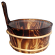 Відро SAUNA BUCKET WITH LADLE (4 L) (4772013000402) - зображення 2
