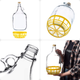 Zestaw gąsiorów Kadax na wino z zakrętką 5 l x 2 szt (5903699436677) - obraz 5