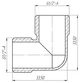 Кутник 1/2″ ЗЗ латунний LL332S OPTIMUM - зображення 3