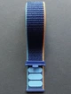 Ремешок нейлоновый MRK для фитнес браслета Mi Smart Band 8 Pro/9Pro/ Xiaomi Redmi Watch 4/5 темно-синий с оранжевым и бирюзовым (mrk6441) - изображение 4