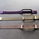Ремешок металлический MiJobs Milanese Loop Magnet clasp для браслета Xiaomi Mi Band 3/4/5/6 Purple (mrk2524) - изображение 10