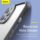 Чохол BASEUS Camera Lens Protector Frame Case Для Iphone 12 Pro (FRAPIPH61P-02) Black - зображення 4
