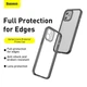 Чохол BASEUS Camera Lens Protector Frame Case для Iphone 12 mini (FRAPIPH54N-02) Black - изображение 8