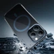Чохол HOCO для iPhone 16 Pro Vip magnetic protective case (AS11) transparent-black - изображение 4