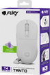 Mysz Fury Tanto T4 Wireless/Bluetooth/USB White (NFU-2204) - obraz 16