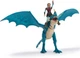 Игрушечная фигурка Как приручить дракона Dreamworks Dragons How to Train Your Dragon Deadly Nadder and Astrid Viking Duo Action Figures - изображение 2