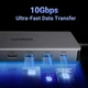 Hub USB Ugreen CM681 13-in-1 USB-C to 4xUSB 3.0/USB-C/2xHDMI/DP/RJ-45/AUX/SD/TF/PD 100W Grey (6941876219780) - obraz 5