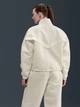 Спортивная ветровка для бега женская Nike W Nsw Nk Liq Shine Wr Jkt HV2467-133 S Бежевая (0198485085121) - изображение 2