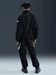 Спортивная ветровка для бега женская Nike W Nsw Logo Os Track Jkt HV4107-010 L Черная (0198485096776) - изображение 4