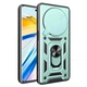 Протиударний броньований чохол із захистом камери для Xiaomi Redmi A3 Armor Case Keysion green - изображение 5