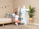 Детский шкаф Монтессори "Кролик " BUSY WOOD 115х50х42 см - изображение 6