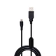Зарядний кабель передачі даних OIVO 2м USB-A / micro USB для геймпаду DualShock 4 Sony PlayStation PS4 PRO /PS4 Slim / PS4 Fat - зображення 3
