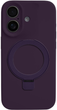Панель Evelatus Premium Magsafe Soft Touch Silicone with Stand для Apple iPhone 16 Purple (EVEAPP16PMSSTSP) - зображення 1