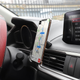 Автодержатель Hoco CA46 Metal Magnetic in-car Holder for Dashboard (Silver) [73714] - изображение 6