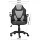 Геймерское детское кресло GT Racer X-1414 Black/Light Blue [122622] - изображение 8