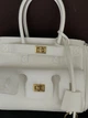 Сумка женская Bel Air Tote Bag - Premium белый золото средний Баленсиага - изображение 3