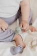 Соска пустышка BIBS Infinity Silicone Anatomical (анатомическая) – Blossom, 2й размер 6-18 месяцев - изображение 3