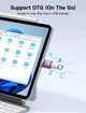 Адаптер-переходник JSAUX Type-C to USB 3.0, 5Gbps, purple - изображение 5