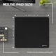 Игровой Коврик Attack Shark CM02 Black 450x400x4 мм толщина - изображение 8