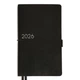 Деловой блокнот датированый 2026 Leo Planner Glory 252632 12х20 см 352 страницы черный - изображение 1