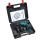 Акумуляторний шуруповерт UKC 10157 21V з 2 акумуляторами у кейсі Blue/Black (10157) - зображення 6