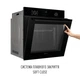 Встраиваемый духовой шкаф Perfelli PERLA 6D8I NERO - изображение 4