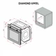 Духовой шкаф электрический Perfelli DIAMOND 6M8L BIANCO - изображение 13