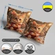Подушка декоративная с художественным 3D принтом котёнка 45×45 см 1320845UA - изображение 3