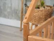 Детский деревянный манеж-кровать домик Монтессори BUSY WOOD напольная Модель 6 200х140 см натуральное дерево - изображение 10