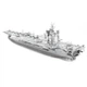 Металлический 3D конструктор "Авианосец USS Theodore Roosevelt CVN-71", Metal Earth, ICX022 - изображение 2