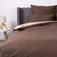 Постельное белье ТЕП Nature`s Nest евро наволочки 70х70 см Коричневый (12890200215) - изображение 4