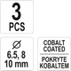 Zestaw wierteł do rozwiercania spawów punktowych YATO 3 szt (YT-28921) - obraz 5
