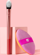 Набір для макіяжу Real Techniques Precision Perfection Duo Пензлик для консилера + Спонж для пудри (79625452525) - зображення 2
