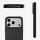 Etui 4smarts Silicone Case Cupertino do Apple iPhone 17 Pro Max Black (4252011912001) - obraz 2