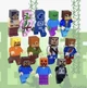 Набор игровых детских подвижных фигурок Майнкрафт 12 штук подарочных с оружием - изображение 3