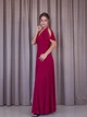 Вечірнє шифонове плаття FashionYouWant L/XL бордовий 43372520 - зображення 6