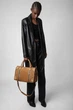 Элегантная сумка Zadig & Voltaire Sunny Medium 2 LWBA02254 из натуральной кожи - изображение 3