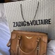 Элегантная сумка Zadig & Voltaire Sunny Medium 2 LWBA02254 из натуральной кожи - изображение 8