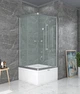 Душевая кабина с глубоким поддоном Shower SATURN STN-1019-6 90х90х205 см раздвижные двери стекло матовое 6 мм (C15272) - изображение 4