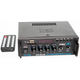 Підсилювач звуку UKC A5 Bluetooth USB SD FM MP3 2x120W стерео підсилювач караоке з двома мікрофонними входами аудіопідсилювач для колонок акустики радіо дисплей пульт ДК домашній музичний центр підтримка флешки карт пам'яті - изображение 1