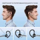 Беспроводная Bluetooth гарнитура New Bee M53 с шумоподавлением и зарядным кейсом - изображение 4