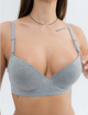 Бюстгальтер Acousma A6565BC серый 80B - изображение 1