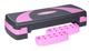 Step do aerobiku i ćwiczeń fitness Rebel Active 3 stopnie 78 cm Szaro-fioletowy (5901890100069) - obraz 4
