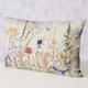 Декоративна подушка Boltze Blomster бавовняна з квітковим візерунком 60 x 40 x 16 см (4066076329533) - зображення 3