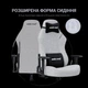 Крісло геймерське ігрове Anda Seat Luna Size L до 100 кг Ivory Fabric (AD18-44-I-F) навантаження до 100 кг, льон, поролон, гарантія 24 міс, зріст до 170 см - зображення 12