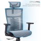 Крісло офісне OfficePro Balance OC620-B-DG-DG - изображение 8