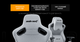 Игровое кресло Anda Seat Kaiser Frontier XL Dark Gray Fabric нагрузка до 150 кг, льняная ткань, пена Memory Foam, гарантия 24 мес, наклон спинки 160 °, рост до 200 см - изображение 14