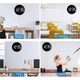 Часы Deepfox DS-6635 LED цифровые электронные настенные Будильник Дата Температура (диаметр 25,4см) - изображение 5
