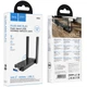 Портативний модем WiFi роутер Hoco HI34 600Mbs (Micro SIM) Black - зображення 4