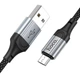 Дата кабель Hoco X102 Fresh USB to MicroUSB (1m) Black - изображение 3